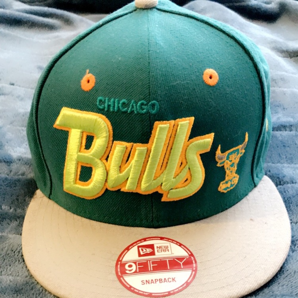 Chicago Bulls highlighter SnapBack